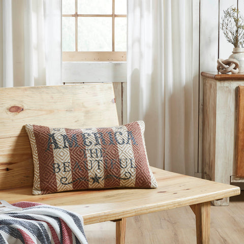 America The Beautiful Pillow-Lange General Store