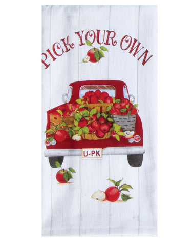 Apple Orchard Pick Your Own Terry Towel-Lange General Store