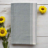 Aurora Stripe Blue Dishtowel-Lange General Store