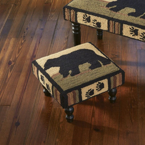 Bear Hooked Bench and Stool - Lange General Store