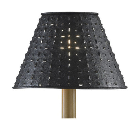 Black Metal Dot Dash Lamp Shade-Lange General Store
