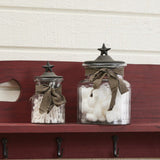Black Star Glass Jar-Lange General Store