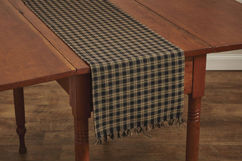 Bridgeton Black Table Runners-Lange General Store