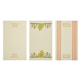 Bunny Hop Floral Bunny & Easter Tea Towel Set of 3-Lange General Store