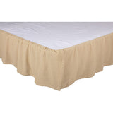 Burlap Vintage Tan Ruffled Skirt-Lange General Store