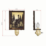 Cabin Night Light-Lange General Store