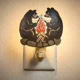 Campfire Bears Night Light-Lange General Store