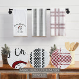 Cherry Ann Vintage Santa Tea Towel Set of 3-Lange General Store