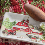 Christmas At The Farm Dinnerware-Lange General Store