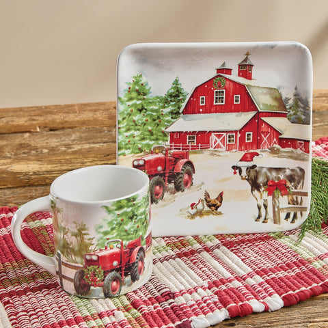 Christmas At The Farm Dinnerware-Lange General Store