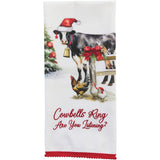 Christmas At The Farm Dishtowels-Lange General Store