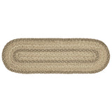 Cobblestone Oval Stair Tread Latex Rug-Lange General Store