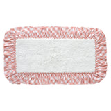 Coral Buffalo Check Bath Mat-Lange General Store