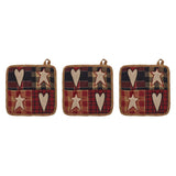 Connell Patchwork Pot Holder Set of 3-Lange General Store