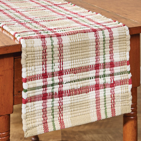 Cozy Christmas Chindi Table Runners-Lange General Store