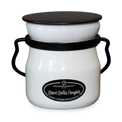 Cream Jar Candle - Brown Butter Pumpkin-Lange General Store