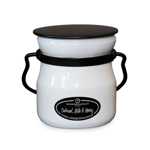 Cream Jar Candle - Oatmeal, Milk & Honey-Lange General Store