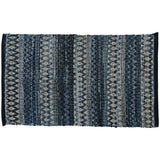 Denim Blue Chindi Rag Rug-Lange General Store