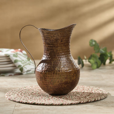 Distressed Copper Pitcher-Lange General Store