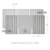 Down Home FARM Tea Towel Set of 3-Lange General Store