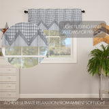 Farmstead Blue Layered Valance-Lange General Store