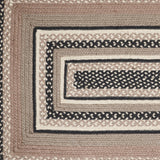 Farmstead Charcoal Collection Braided Rugs - Rectangle-Lange General Store