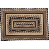 Sawyer Mill Charcoal Collection Braided Rugs - Rectangle-Lange General Store
