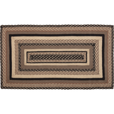 Sawyer Mill Charcoal Collection Braided Rugs - Rectangle-Lange General Store