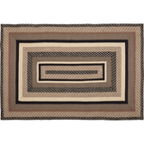 Sawyer Mill Charcoal Collection Braided Rugs - Rectangle-Lange General Store