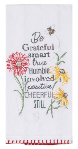 Floral Buzz Flour Sack Towel-Lange General Store