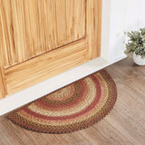 Ginger Spice Collection Braided Rugs - Oval - Lange General Store