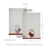 Gobble Til You Wobble Tea Towel-Lange General Store