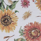 Gold and Red Sunflowers Dish Towel-Lange General Store