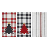 Gregor Plaid Tea Towel Set-Lange General Store