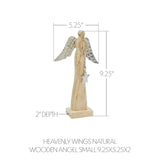 Heavenly Wings Natural Wooden Angel-Lange General Store