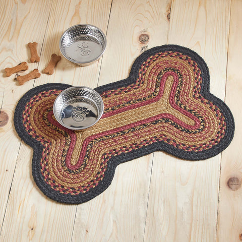 Heirloom Farm Dog Bone Braided Rug-Lange General Store