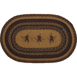 Heritage Farms Star and Pip Oval Rug-Lange General Store
