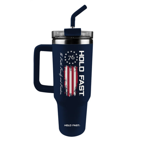 Hold Fast 76 Flag Stainless Steel Mug 40 oz.-Lange General Store