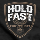Hold Fast Deer Flag Men's Hoodie-Lange General Store