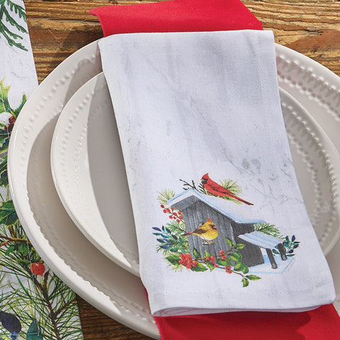 Holiday Cardinal Love Napkins-Lange General Store