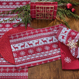 Holiday Reindeer Dash Napkins-Lange General Store
