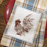 Hollostone Rooster Dishtowel-Lange General Store