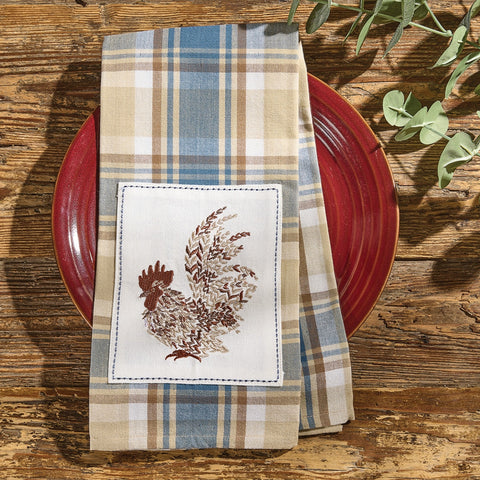 Hollostone Rooster Dishtowel-Lange General Store