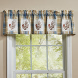 Hollostone Rooster Patch Valance-Lange General Store