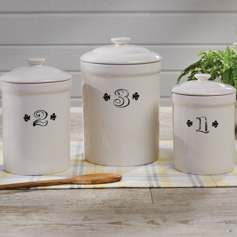 Ironstone Canister Set-Lange General Store