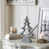 Jinglewood Distressed Grey Wooden Trees-Lange General Store
