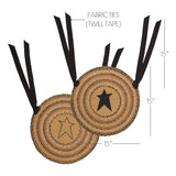 Kettlehurst Star Braided Chair Pad-Lange General Store