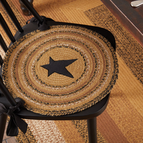 Kettlehurst Star Braided Chair Pad-Lange General Store