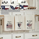 Land That I Love Tea Towel Set of 3-Lange General Store