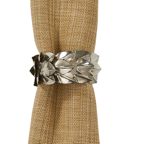 Leaves Napkin Ring-Lange General Store